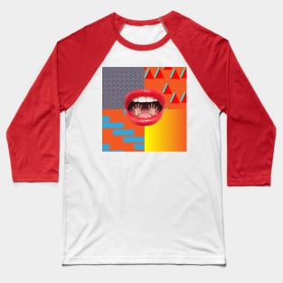 Hand and Mouth - Zine Culture Baseball T-Shirt